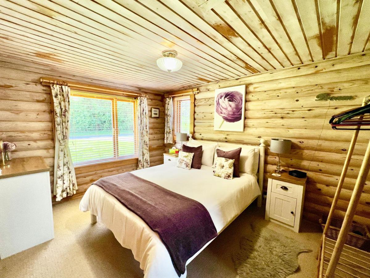 Вилла Lindley Log Cabin Линкольн Экстерьер фото