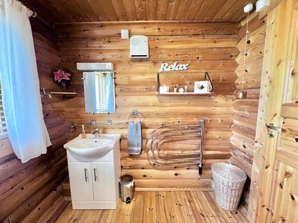 Вилла Lindley Log Cabin Линкольн Экстерьер фото