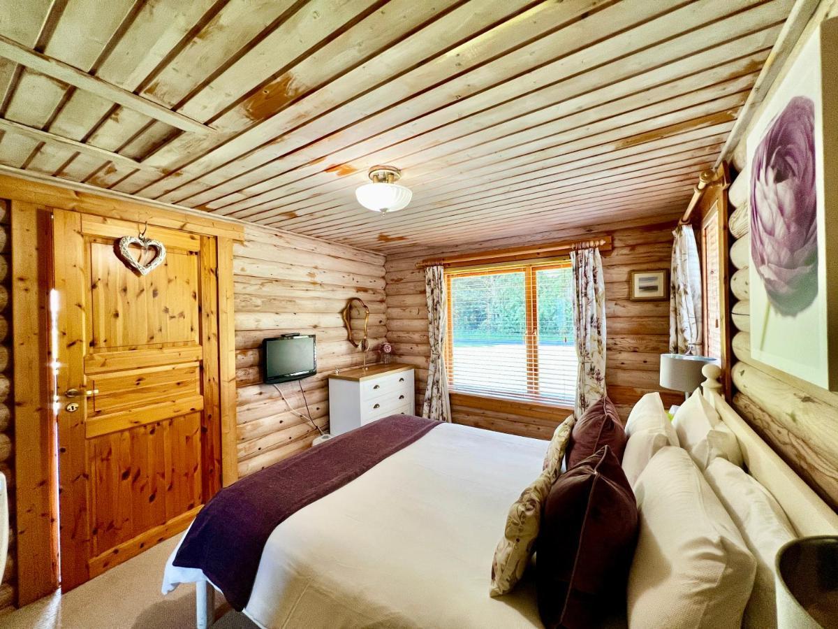 Вилла Lindley Log Cabin Линкольн Экстерьер фото